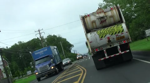 Wide load Stock Footage 8558927