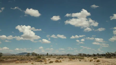Wide open desert sky Stock Footage 33940810
