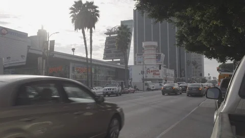 Wide Pan of Cinerama Dome Video stock 85487799