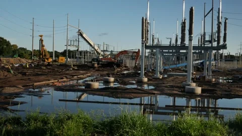 Wide Pan left to right view Editorial Use Only September 19, 2024. St. Petersbur Stock Footage 285272452