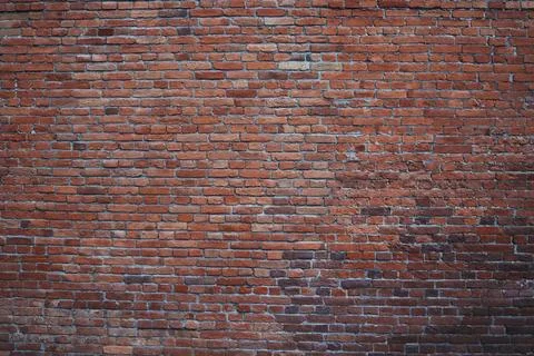Wide panorama of masonry wall texture background Foto stock