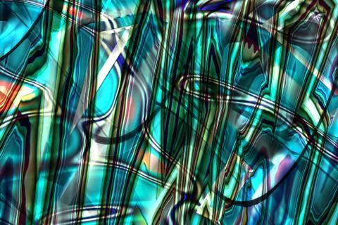 Wide polychrome glass background Stock Illustration
