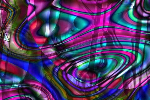 Wide polychrome glass background Stock Illustration