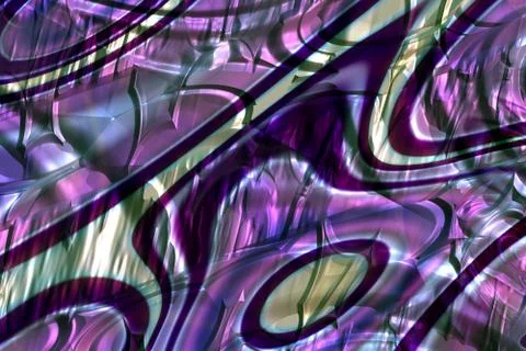 Wide polychrome glass background Stock Illustration