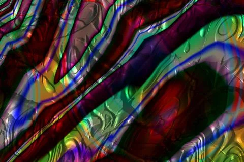 Wide polychrome glass background Stock Illustration