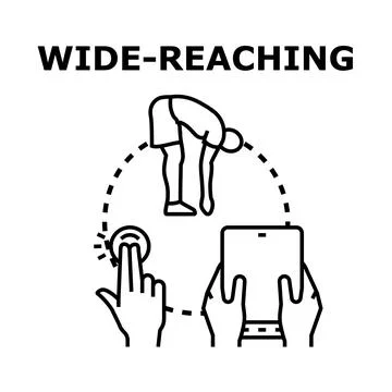 Wide reaching global digital communication and connection Stock Illustration