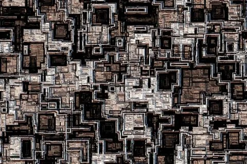 Wide repeating abstract high tech background 스톡 일러스트