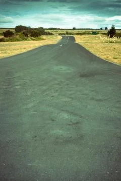 Wide road Stock Photos
