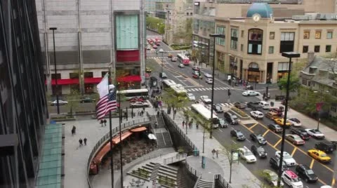 Wide shot Chicago.mp4 動画素材 11060645