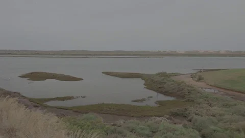 Wide shot of a Lake 스톡 동영상 103266538