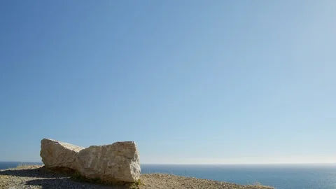 Wide Shot, Lockdown, 20 Seconds Or Greater, Clear Sky, Outdoors, Day, Sitting, Video stock 95852123