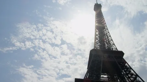 Wide Shot, Low Angle View, Sky, Cloud, International Landmark, Architecture, Video stock 94075175