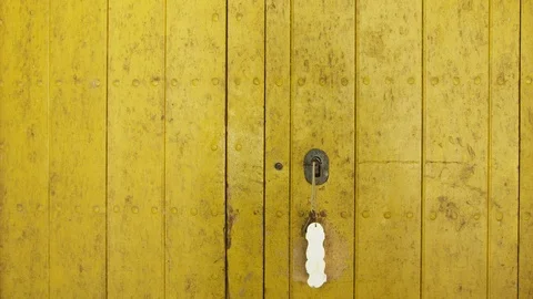 Wide Shot, Medium Shot, Lockdown, 20 Seconds Or Greater, Door, Indoors, Day, Stock Footage 94023754