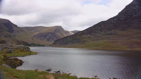 Wide Shot Mountains Видео 75549777