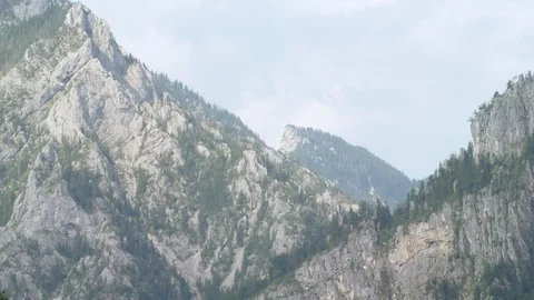 Wide Shot, Panning, 20 Seconds Or Greater, Mountain, Outdoors, Day, Scenics, Stock Footage 94064383