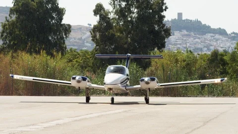 Wide Shot, Tracking Shot, Runway, 50 Seconds Or Greater, Outdoors, Day, Stock Footage 95960228