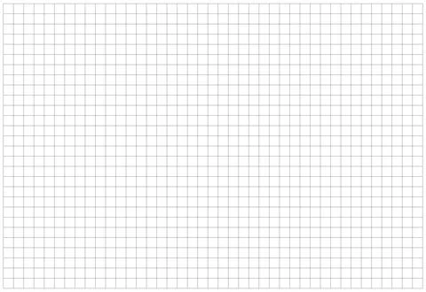 Wide squared grid paper pattern. Notebook sheet blank printable mockup. Stock Illustration