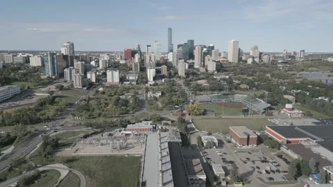 Wide sunshine city Stock Footage 288079231