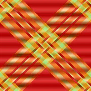 Wide texture seamless pattern, vibrant fabric plaid vector. Exotic tartan t.. Stock Illustration