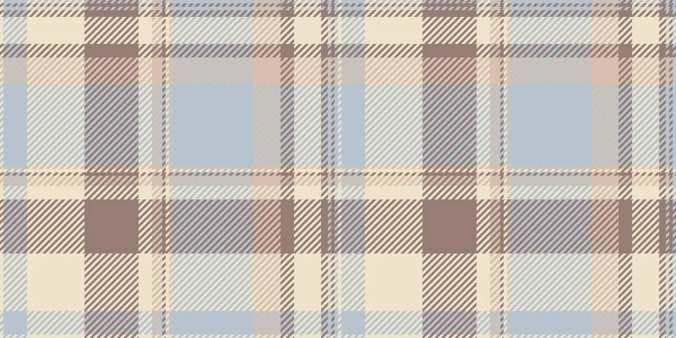 Wide texture textile pattern, club tartan fabric background. Apparel seamle.. Illustrazione stock
