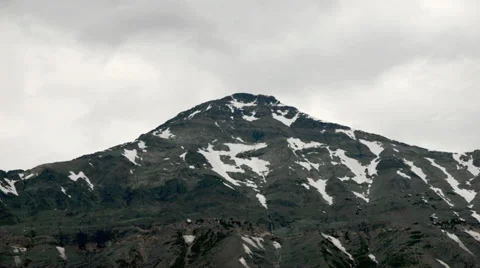Wide timelapse of clouds over mountain in Montana, USA Stock Footage 29672306