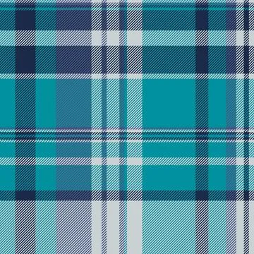 Wide vector pattern background, livingroom seamless check plaid. Checked te.. Illustrazione stock