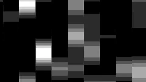 Wide vertical lines with flicker and gradient effect, 3d rendering. Computer Stock Illustration