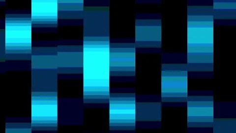 Wide vertical lines with flicker and gradient effect, 3d rendering. Computer Stock Illustration