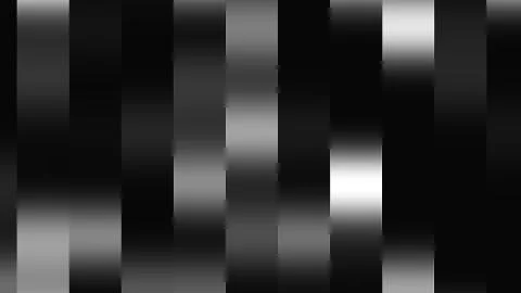 Wide vertical lines with flicker and gradient effect, 3d rendering. Computer Stock Illustration