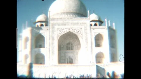 Wide View of Building with Large Arch Video stock 276292738