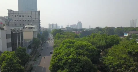 Wide View City Stock Footage 151318718