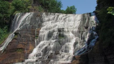 Wide Waterfall 動画素材 11365189