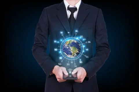 Wide web connection concept Stock Photos