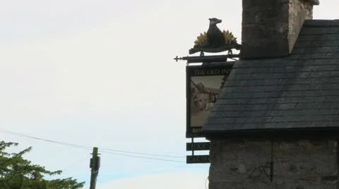 Widecombe Tourism Stock Footage 18020466