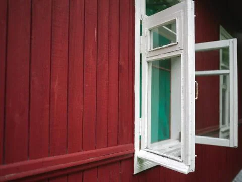Widely open windows 写真素材