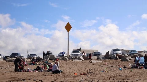 Widemouth Bay Cornwall Stock Footage 99228717