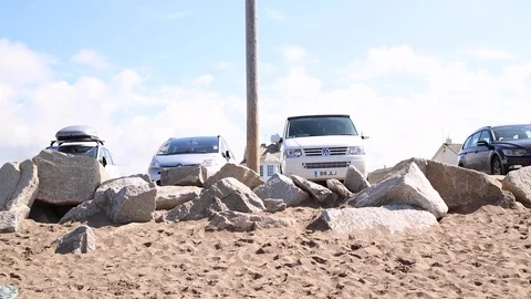 Widemouth Bay Cornwall Stock Footage 99230869