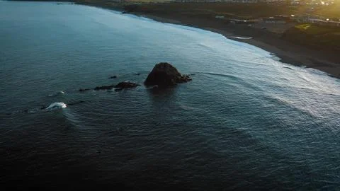 Widemouth rock Stock Photos