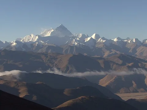 Wides static view of the Himalayas Stock Footage 86748769