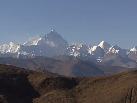 Wides static view of the Himalayas Stock Footage 86748776