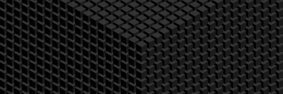 Widescreen geometric pattern. Stock Illustration