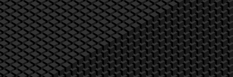 Widescreen geometric pattern. Stock Illustration