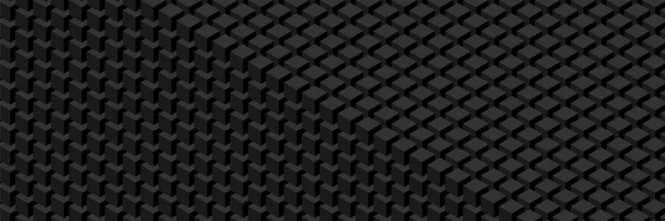 Widescreen geometric pattern. Stock Illustration