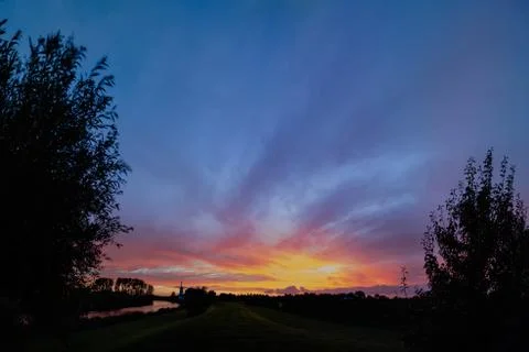 Widmill in Deil Stock Photos