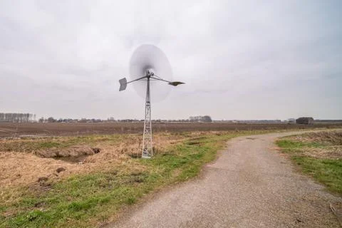 Widmill in Uppel Stock Photos