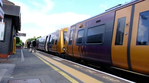 Widney manor trains 12 Stock Footage 250246587