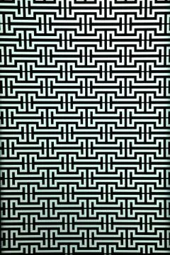 Widows steel rod pattern on light blue Stock Photos
