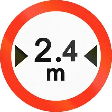 Width Limit in Bangladesh Stock Illustration