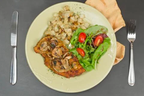 Wiener Schnitzel Stock Photos