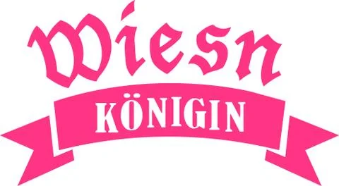 Wiesn queen Stock Illustration